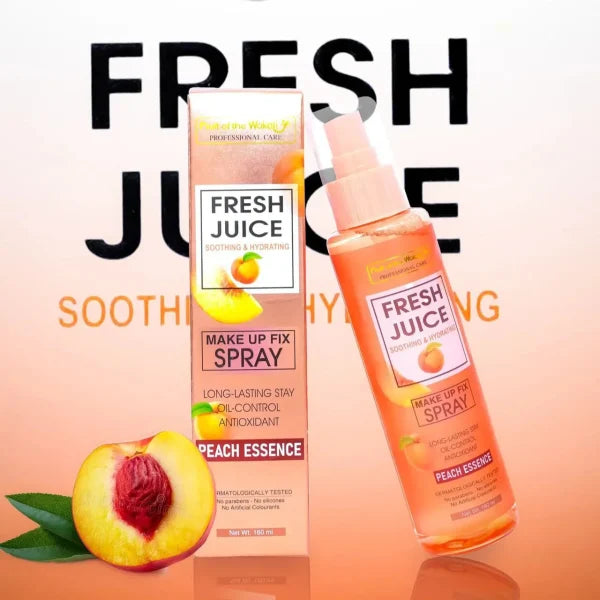 Fruit Of Wokali Makeup Fix Spray With Peach Essence
