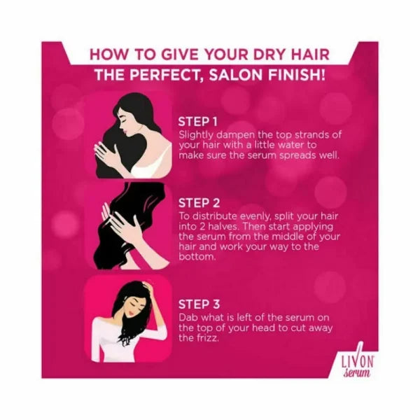 Livon Hair Serum Damage Protection
