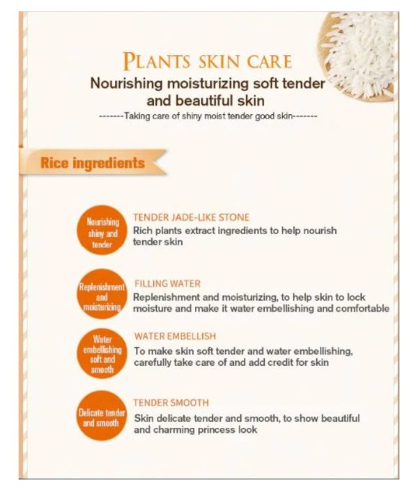 Anti Wrinkle Rice Face Serum